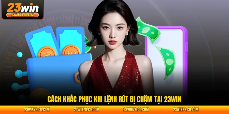 Cách khắc phục khi lệnh rút bị chậm tại 23WIN